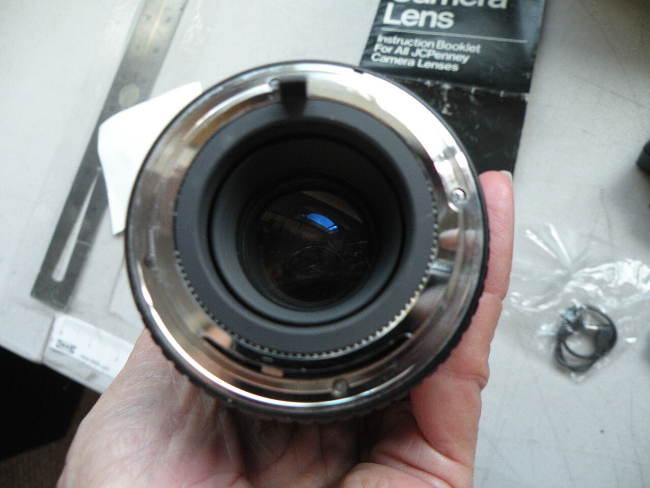 Pentax Asahi K1000 35mm SLR Camera Kit w/ JC Penney Lens Made in Japan