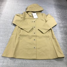 Stutterheim Jacket Womens 2xs Xxs Raincoat Hoodie Snap Hooded Mosebacke Aa235423