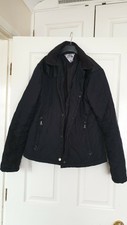 Kangol Jacket Black Size Uk 14