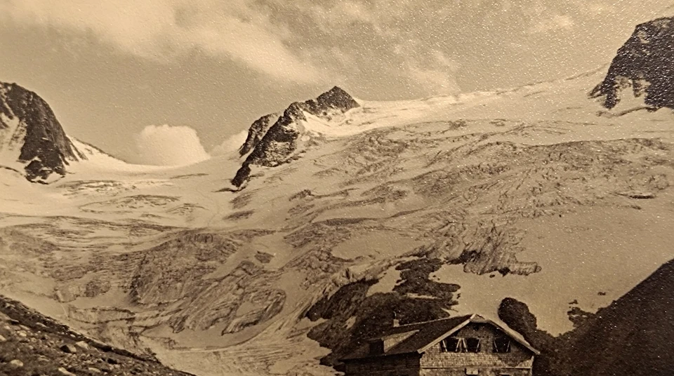 Germany postcard 1942,Floitenkees 2240m,Hans Hruschka Foto#1,official stamp,RARE - Image 4 of 4