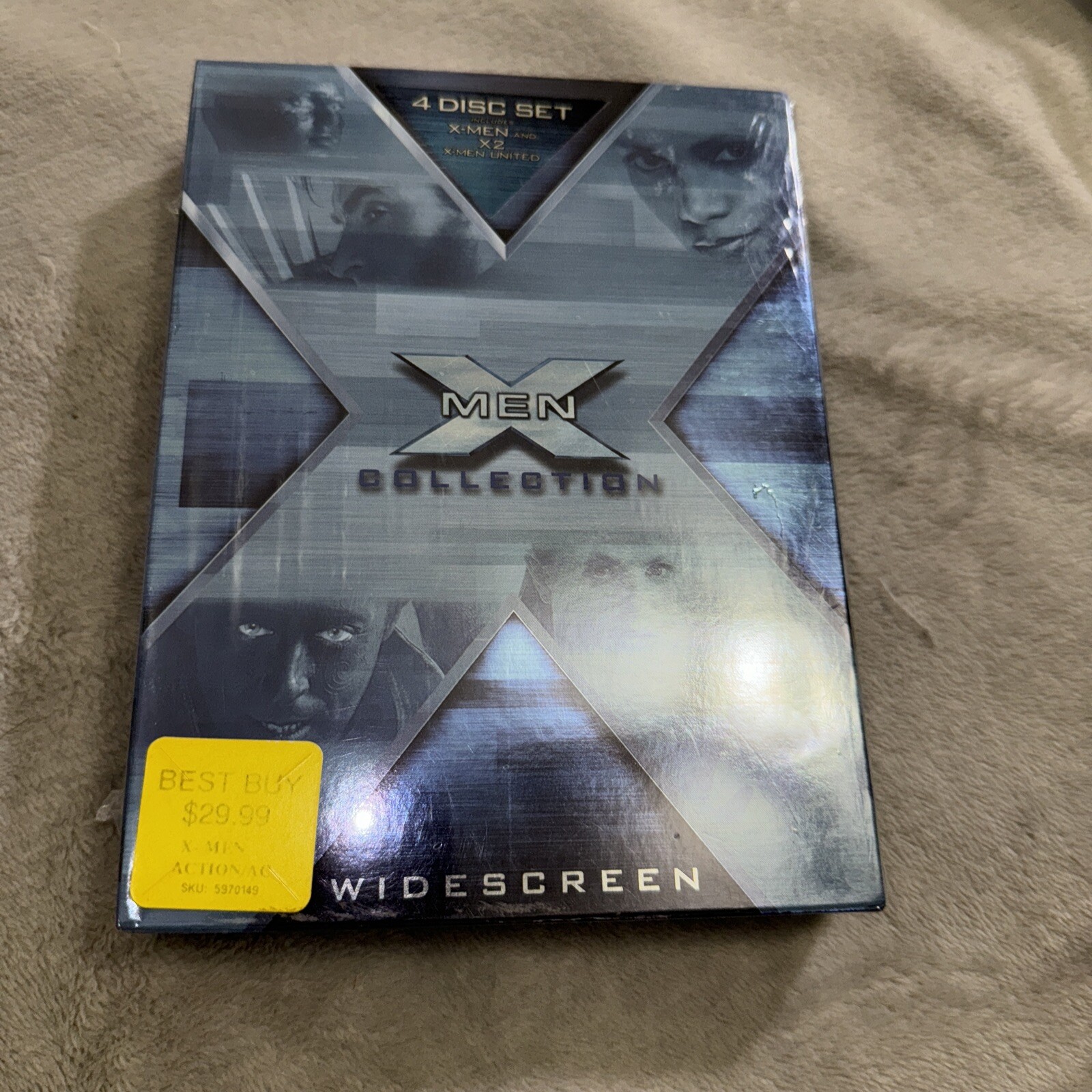 X Men Collection 4 Disc 2 Movie Set X Men & X2 X Men United Widescreen Edition