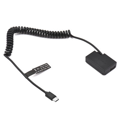 Type C to DR-E18  Coupler -E17 Dummy  Replacement for Canon RP  M1O3