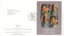 2005 Royal Wedding Miniature Sheet - Tallents House H/S FDC.
