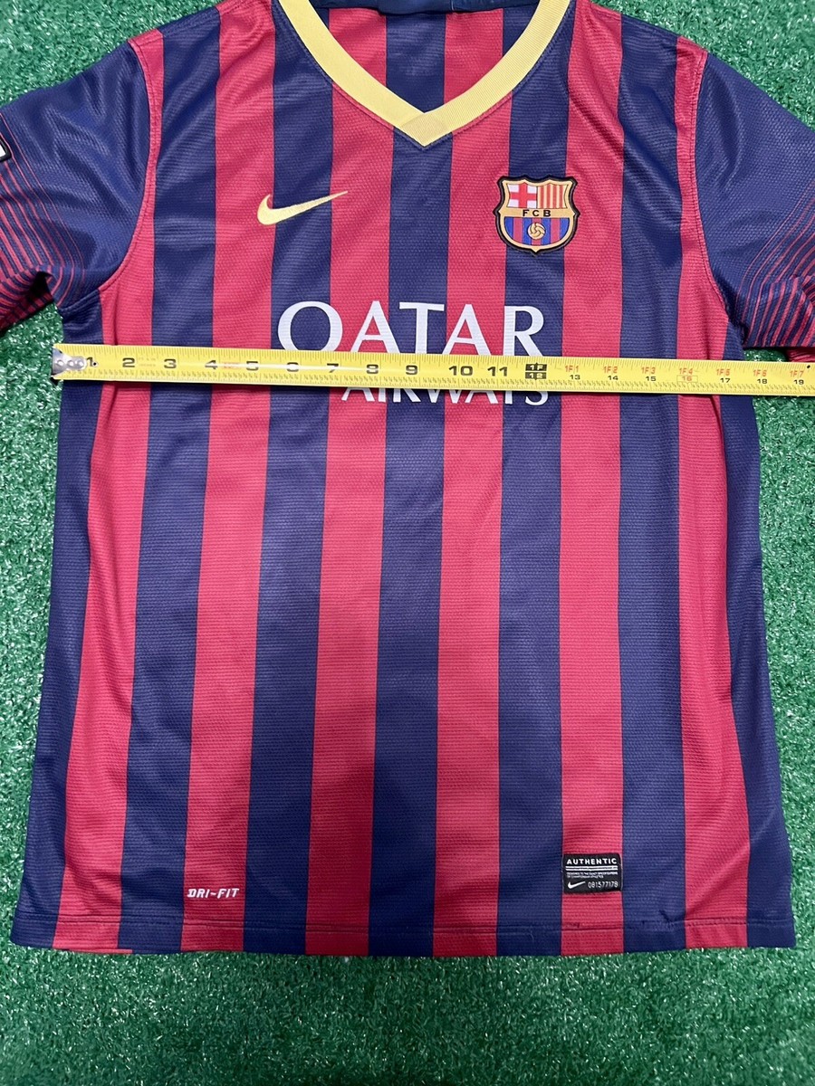FCバルセロナ 13-14 セスク Mサイズ Barcelona FC 2013-14 Home Jersey Kit Youth Size M Soccer Jersey