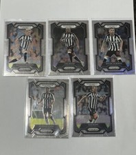 Panini Prizm 2023-2024 BulkLot Newcastle United Silver Prizm Parallels X5