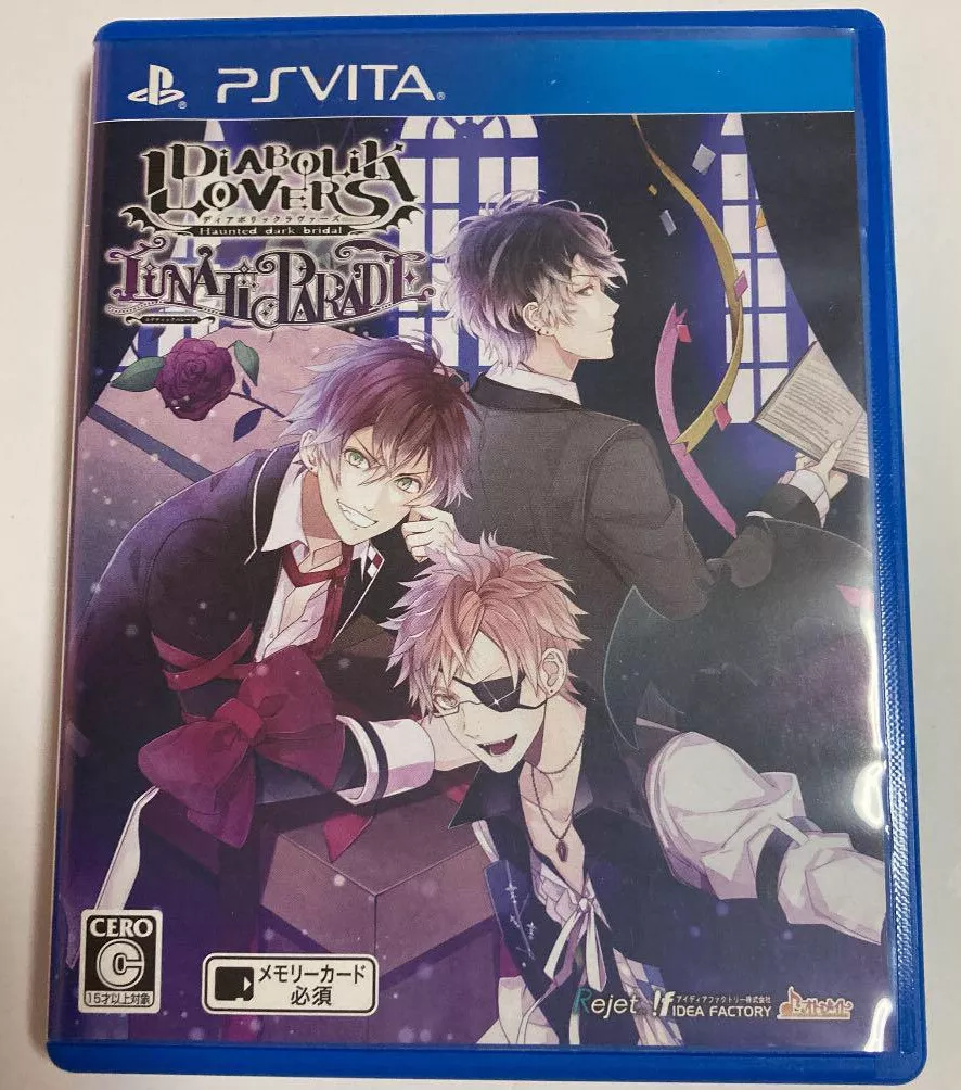 Diabolik Lovers Lunatic Parade PS Vita PSV Tested & Fully