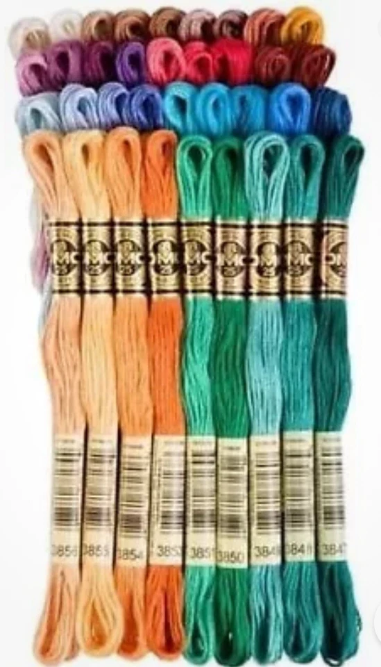 DMC Anniversary Embroidery Floss Collector's Edition 36 Skeins NEW From Dealer - Image 3 of 3