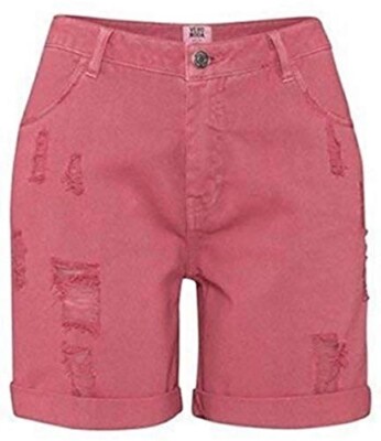Shorts Boyfriend Damen von Vera Moda - Pink Gr 38 NEU