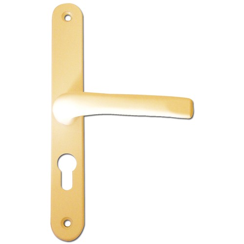 Asec UPVC Replacement Lever Door Handles 48mm Centres 230mm Backplate