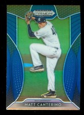 2019 Prizm Draft Picks Matt Canterino Blue Prizm Minnesota Twins