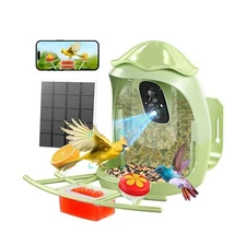 Osoeri Smart Bird Feeder with Camera - AI Identify & 2K HD Live Video, Instan...