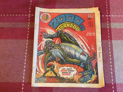 2000AD Prog 135 Judge Dredd Tornado Eagle Award Comic 20 10 79 UK 1979