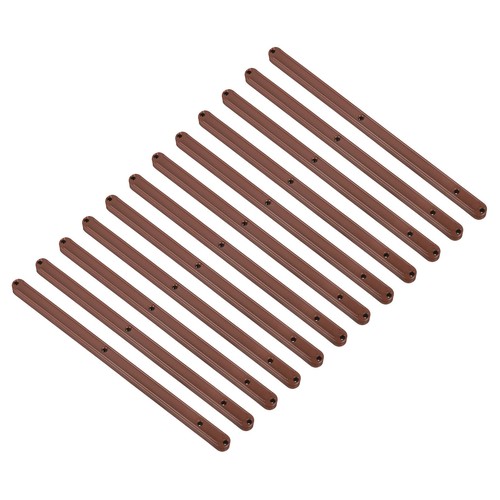 Drawer Slides, 12Pcs 300mm - Plastic Drawer Rails, Grooved Guide Rails ...