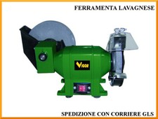 Smerigliatrice combinata Vigor Green Line SBA-200 mola da banco