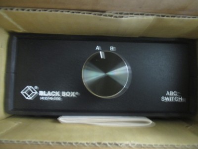 Black Box Modell: Swl030a-fff. Handbuch Desktop Switcher. Neu aus Altem