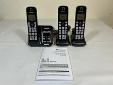 Panasonic KX-TGD560 Link2Cell Cordless Phone System 3 Handsets Bluetooth