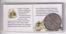 AUSTRALIAN:  2001  20 CENT FEDERATION QUEENSLAND COIN IN FLIP - SCARCE #PL1437