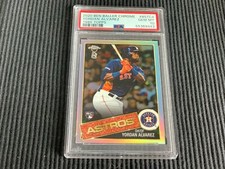 2020 TOPPS CHROME BEN BALLER YORDAN ALVAREZ 1985 ROOKIE PSA 10 GEM MINT  ASTROS