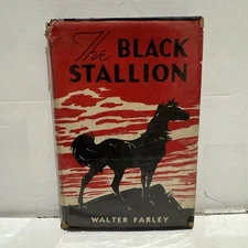 1941 The Black Stallion Walter Farley HC w/ Dust Jacket Random House