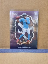 2025 Panini Select - Select Certified Rookies Cam Ward #2 (RC) Titans