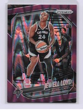 2025 Panini Prizm Jewell Loyd Purple Seismic #57 68/175 Las Vegas Aces