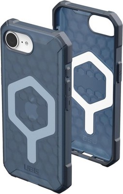 UAG iPhone 16e Hülle Essential Armor mit MagSafe Rugged Translucent Cloud Blue