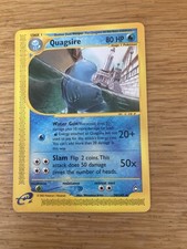 Pokémon Quagsire 30/147 Aquapolis 2003 Rare E-Reader Vintage WOTC Card on eBay