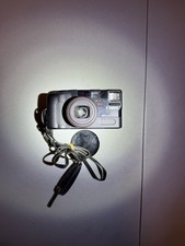 Canon MEGAZOOM 105 35mm Film Camera Black Mega Zoom with Strap