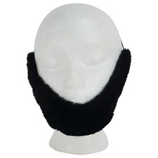 Fake Black Facial Hair Farmer/Lincoln Beard Adult Halloween Costume Theatre Prop