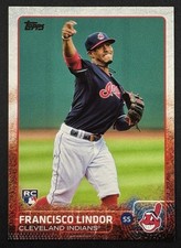 Francisco Lindor RC 2015 Topps Update Chrome Rookie Card #US82 Mets Mint. rookie card picture