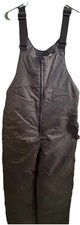 Vintage Iceman Bib Ski Pants Black Size Medium Must Read