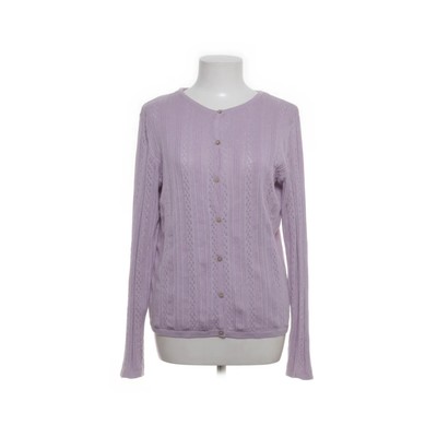 Page One, Strickjacke, Damen, Größe: M, Lila, Musterstrick #fpi
