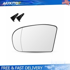 Driver Mirror Glass For 2001-05 Mercedes Benz C240 C320 2002-2007 C230 Heated Driver Mirror Glass For 2001-05 Mercedes Benz C240 C320 2002-2007 C230 Heated