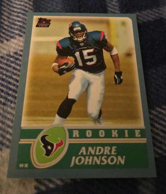2003 Topps Rookie Andre Johnson #380 Houston Texans RC
