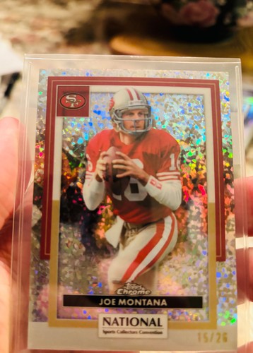 2026 Topps Chrome National Joe Montana Diamond /26