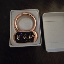 Weight Watchers Congratulations 10lbs RoseGoldTone Metal Keychain WW- IN BOX