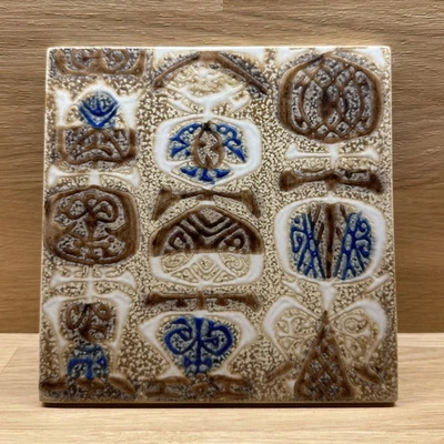 Royal Copenhagen Baca Big Tile Brown, vintage - Bild 1 von 3
