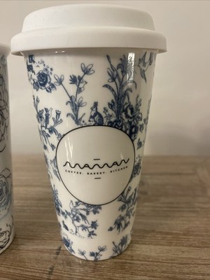 Maman Cafe Ceramic To Go Coffee Cups