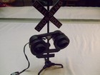 Railroad Crossing Signal Lamp with New York and Miami Station Signs, Adjustable — photo 7