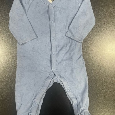 Official Tottenham Hotspur Blue Button Up Pajamas 3-6 mo.   