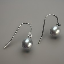 Honora Cultured Freshwater Pearl Earrings 925 Sterling silver hook Drop Dangle