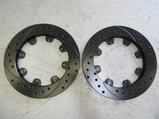 Wilwood 160-7103-bk 160-7104-bk Srp-blk 32 Vane Rotors 12.19 Inch .81 8x7.00