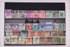Phoenix AZ Bureau Precancels 36 Used US Stamp Lot