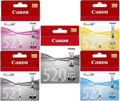 Original CANON PGI-520 CLI-521 5er Set  Multipack Tintenpatronen Angebot Neu!