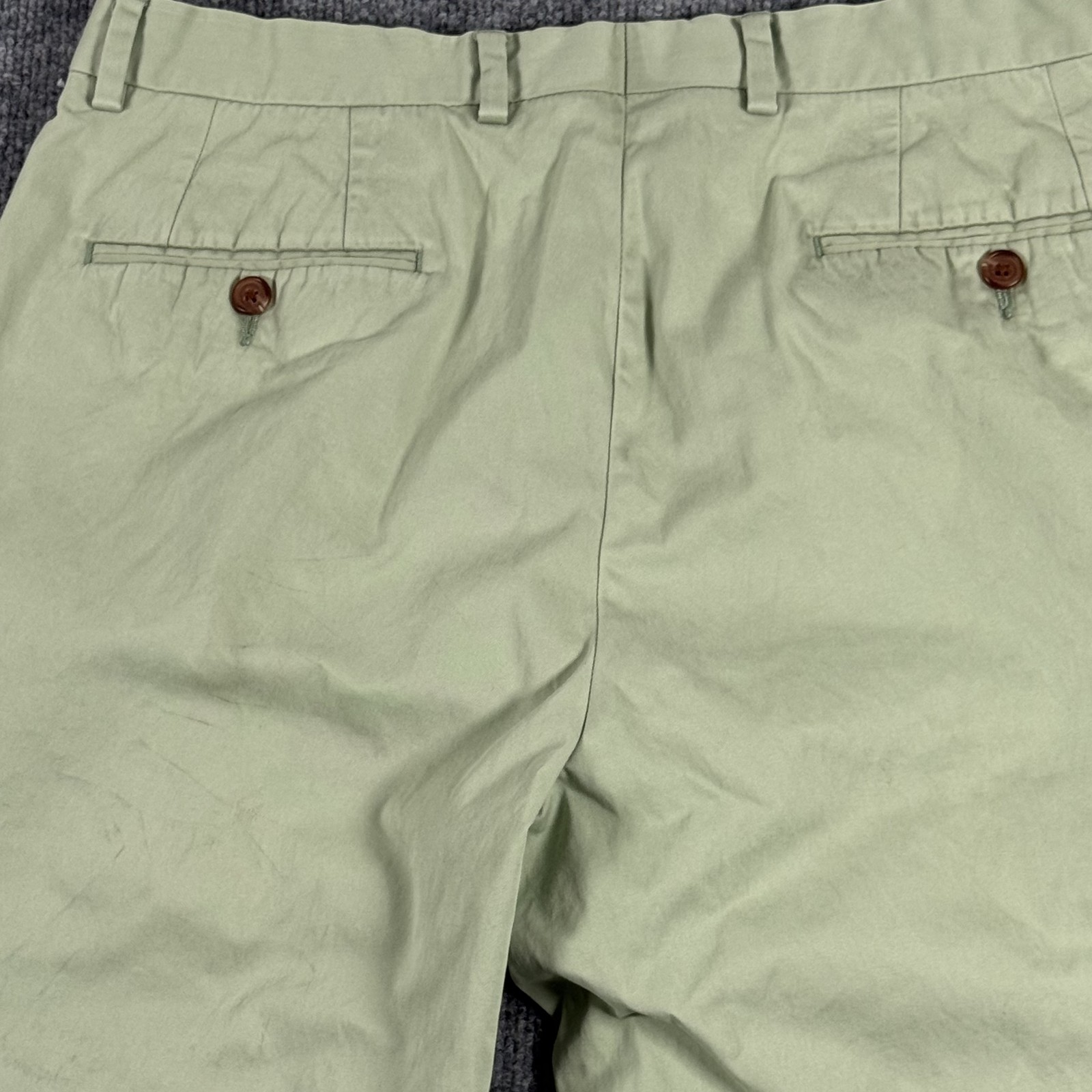 Lauren Ralph Lauren Pants Mens 32x32 30x28 Green Flat Front Chino Classic Cotton