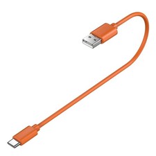 Charger for Ring Battery Doorbell, Camera USB C Charging Cable, 1.6 ft Orange