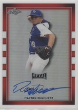 2018 Leaf Metal Perfect Game All-American Classic 4/5 Hayden Dunhurst Auto 19l7