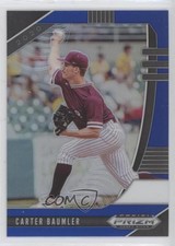 2020 Panini Prizm Draft Picks Blue Prizm Carter Baumler #PDP133 5m1