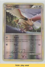 Spearow Reverse Foil Pokémon HeartGold & SoulSilver Unleashed #62 2010 READ 2f4