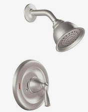 Moen 82912SRN Banbury Shower Faucet Trim Package -Valve Included- Brushed Nickel